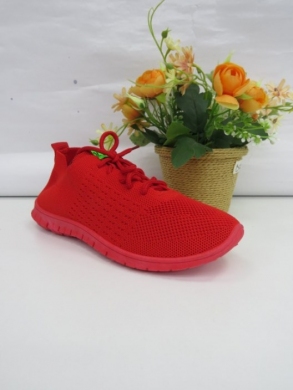 Buty sportowe damskie na płaskim (36-41) TA-32 RED