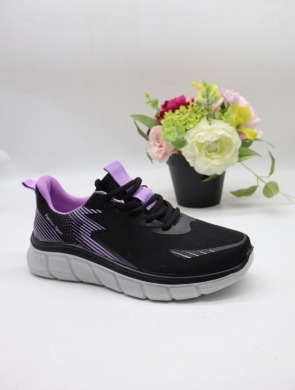 Buty sportowe damskie na płaskim (36-41) XG-33 BLACK
