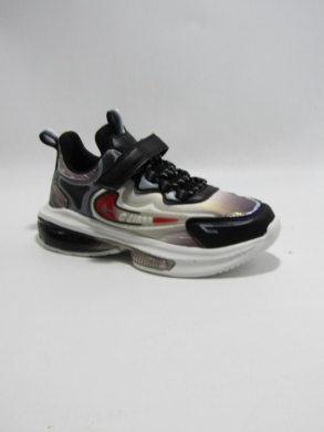 Buty sportowe chłopięce (32-37) LC994 BLACK/RED
