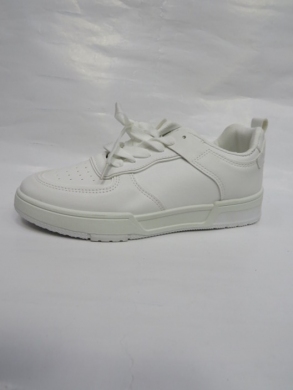 Buty sportowe damskie na płaskim (36-41) TA503 WHITE