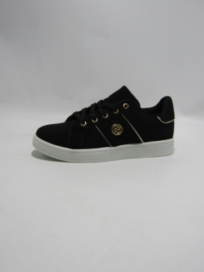 Buty sportowe damskie na płaskim (36-41) DD-311 BLACK