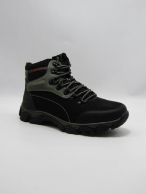 Trapery męskie ocieplane (40-45) 62202-1 BLACK