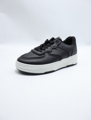 Buty sportowe damskie na płaskim (36-41) 28521 BLACK