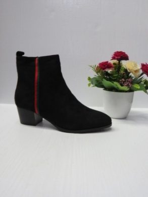 Botki damskie ocieplane na obcasie (36-41) SG-587 BLACK