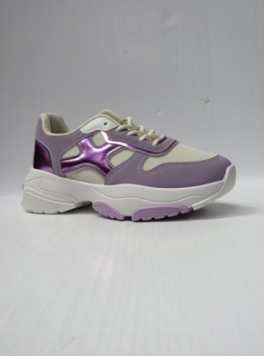 Buty sportowe damskie na płaskim (36-41) BL-378 PURPLE