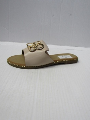 Klapki damskie na płaskim (36-41) FL-002 BEIGE