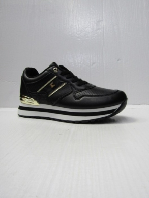 Buty sportowe damskie na płaskim (36-41) 5092 BLACK