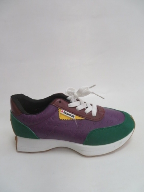 Buty sportowe damskie na płaskim (36-41) XHBD-25 PURPLE