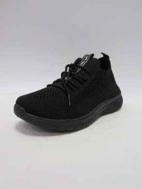 Buty sportowe damskie na płaskim (36-41) BK-25 BLACK