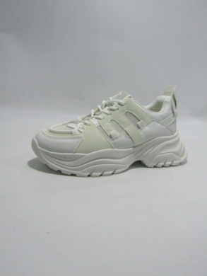 Sneakersy damskie (36-41) WW082 WHITE