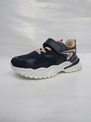 Buty sportowe dziewczęce (32-37) L601A BLUE/PINK