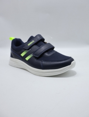 Buty sportowe damskie na płaskim (36-41) T2567 BLUE/GREEN