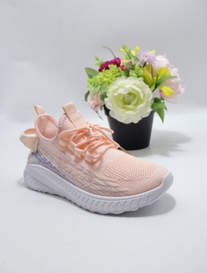 Buty sportowe damskie na płaskim (36-41) J-16 PINK