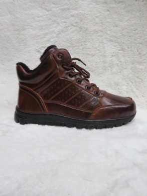 Botki męskie ocieplane (41-46) 31101 BROWN