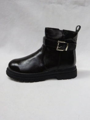 Botki dziewczęce ocieplane (25-30) 610B BLACK