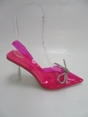 Sandały damskie na szpilki (36-41) BAY7 FUCHSIA