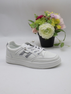Buty sportowe damskie na płaskim (37-42) HZ-13 WHITE