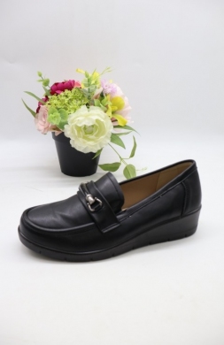 Półbuty damskie na płaskim (36-41) C501 BLACK