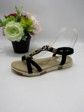 Sandały damskie na płaskim (36-41) C503 BLACK