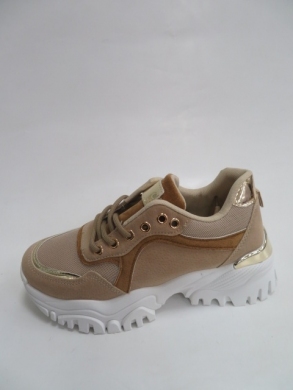 Sneakersy damskie niskie (36-41) 557 KHAKI