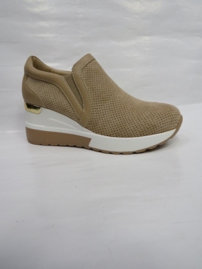 Półbuty damskie na koturnie (36-41) HQ287 KHAKI
