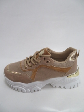 Sneakersy damskie niskie (36-41) 072 KHAKI
