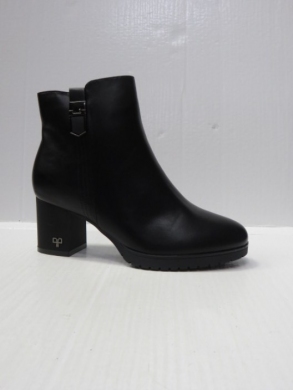 Botki damskie ocieplane na obcasie (36-41) HO-1039 BLACK
