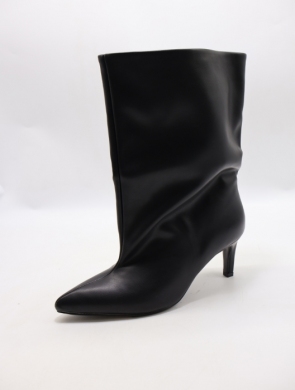 Kozaki damskie na szpilce (36-41) K686 BLACK