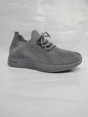 Buty sportowe damskie na płaskim (37-42) N1521 GREY