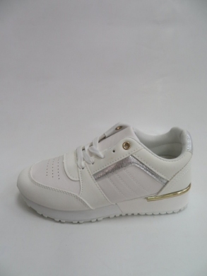 Buty sportowe damskie na płaskim (36-41) YR-85 WHITE
