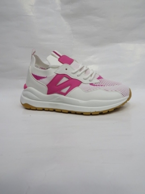 Buty sportowe damskie na płaskim (36-41) R187 FUCHSIA