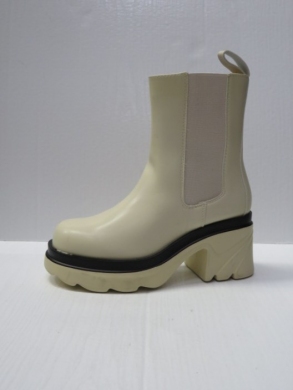 Botki damskie na obcasie (36-41) D53 BEIGE