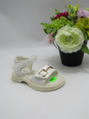 Sandały dziewczęce (26-31) AB318 WHITE