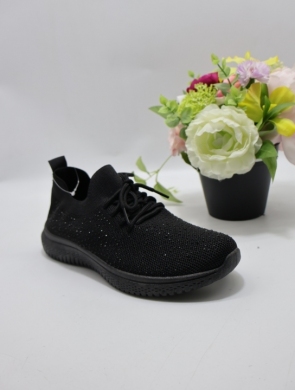Buty sportowe damskie na płaskim (36-41) SJ2370-1 BL