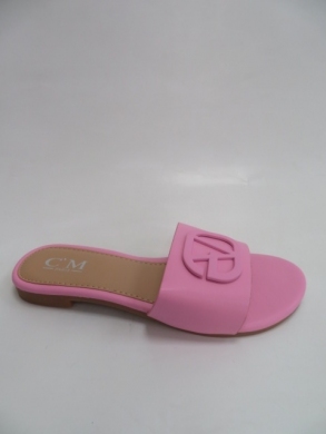 Klapki damskie na płaskim (36-41) 5027 PINK