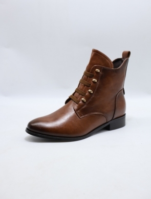 Botki damskie na płaskim (36-41) YCC-126 CAMEL