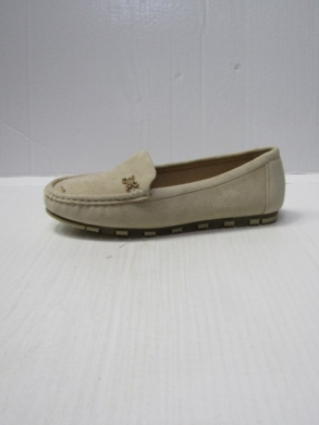 Mokasyny damskie na płaskim (36-41) 1402 BEIGE