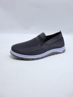 Mokasyny męskie (40-45) 32130-2 GREY