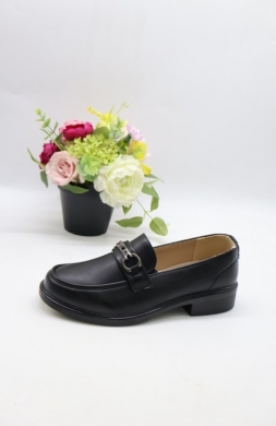 Mokasyny damskie na płaskim (36-41) C606 BLACK