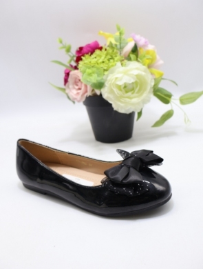 Baleriny dziewczęce (31-36) 230-286L BLACK
