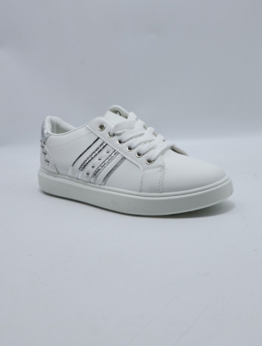 Buty sportowe damskie na płaskim (36-41) PC175 SILVER