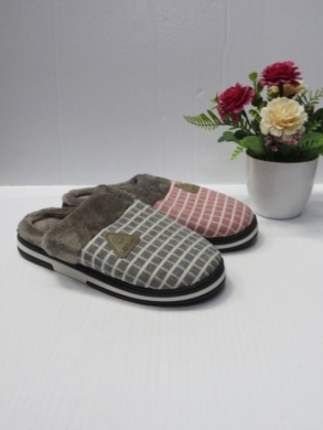 Kapcie damskie ocieplane (36-41) 07W MIX