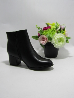 Botki damskie ocieplane na obcasie (36-41) B8167PU