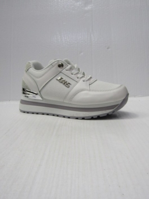 Buty sportowe damskie na płaskim (36-41) 0-1618 WHITE