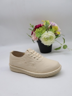 Półbuty damskie na płaskim (36-41) 60699-2 BEIGE