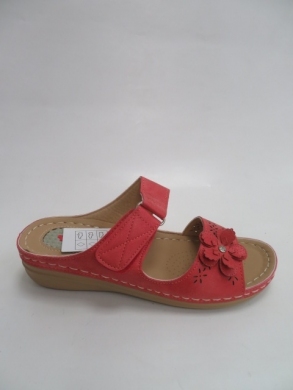 Klapki damskie na koturnie (36-41) S8-518 RED