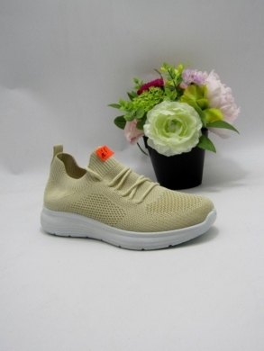 Buty sportowe damskie na płaskim (36-41) 366 BEIGE