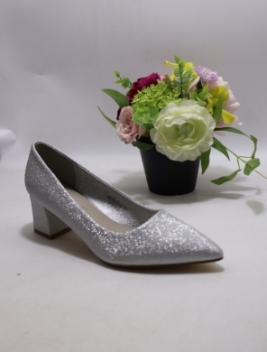 Czółenki damskie na obcasie (36-41) XHH2515-3 SILVER