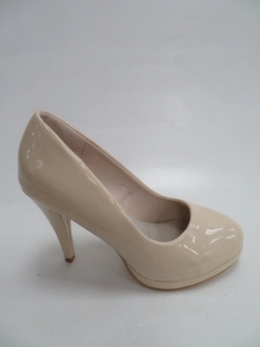 Czółenka damskie na szpilce (36-41) LE-200 BEIGE