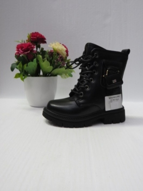 Trapery dziewczęce ocieplane (25-30) 9918B BLACK